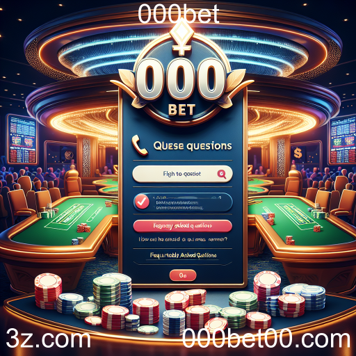 Explorando a Categoria 'Perguntas Frequentes' no 000bet: O Guia Essencial para Jogadores